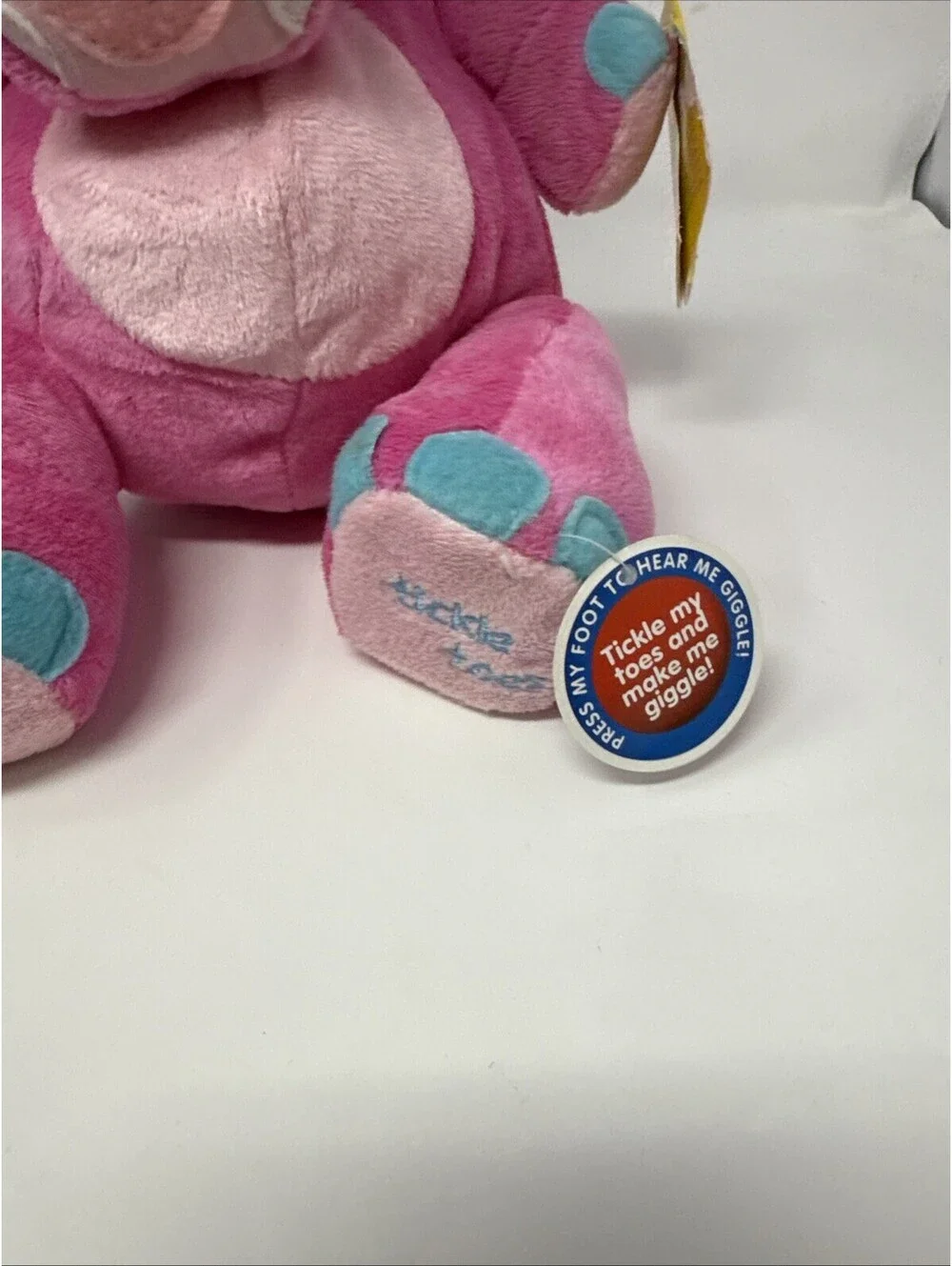 Pink Hippo Plush Stuffed Animal